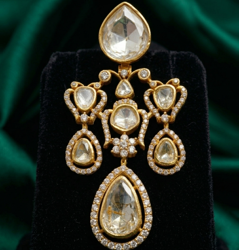 Original 22C bridal set necklace and earrings
