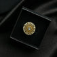 Antique Gold Polki Floral Cocktail Ring