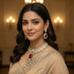 Ruby Polki Mughal Bridal Choker Set