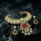 Ruby Polki Mughal Bridal Choker Set