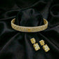 Yellow Diamond Radiant Cut Pavé Choker Set