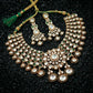 Polki Grand Bridal Choker Necklace Set