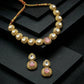 Blush Polki Filigree Regal Set