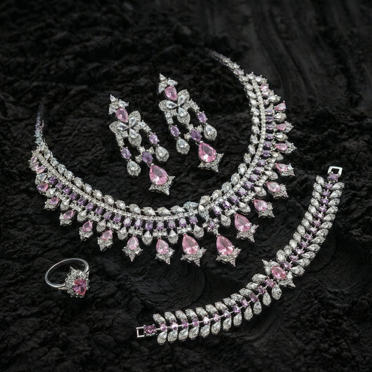 Lavender Mist Crystal Parure Collection
