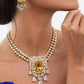 Golden Radiance Champagne Solitaire Set