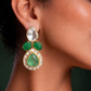 22C Orginal Gold Platting Emerald Royale Heirloom Necklace Set