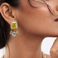 Golden Radiance Champagne Solitaire Set