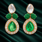 22C Orginal Gold Platting Emerald Royale Heirloom Necklace Set