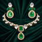 22C Orginal Gold Platting Emerald Royale Heirloom Necklace Set