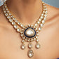 Original 22C gold plating set with earrings