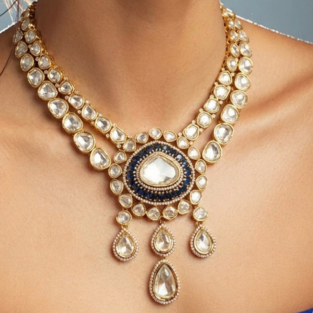 Original 22C gold plating set with earrings