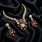 Scarlet Bloom Crystal Chandelier Set