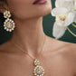 Grand Triple-Strand Polki Necklace