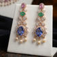 Royal Sapphire & Mint Luxe Pearl Statement Set