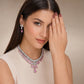 Blush Marquise Diamond Parure Necklace Set
