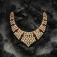 22C Original Gold Platting Zarqash Ruby Prism Bridal Set