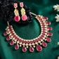 22 C GOLD PLATING Zarqash Sultana Ruby Heritage Set