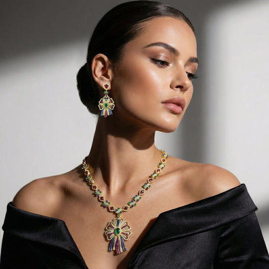 Gemstone Starburst Sunray Couture Set