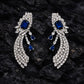 A High-End Cubic Zirconia Set on Silver