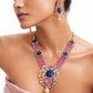 Aurora Petal Elegance Pendant Necklace