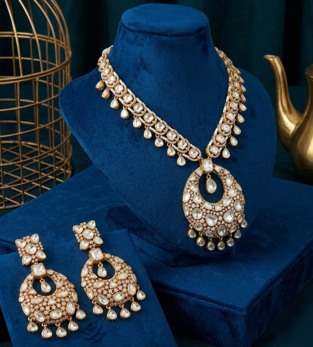 Long Mala Necklace Original 22C Gold Plating