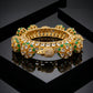 Emerald Polki Goat Gold Bracelet