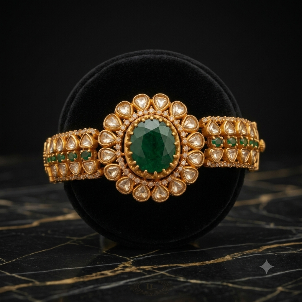 Majestic Emerald Radiance Bracelet