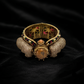 Regal Bloom Crystal Statement Ring