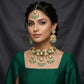 Emerald Polki Enamel Bridal Heritage Set
