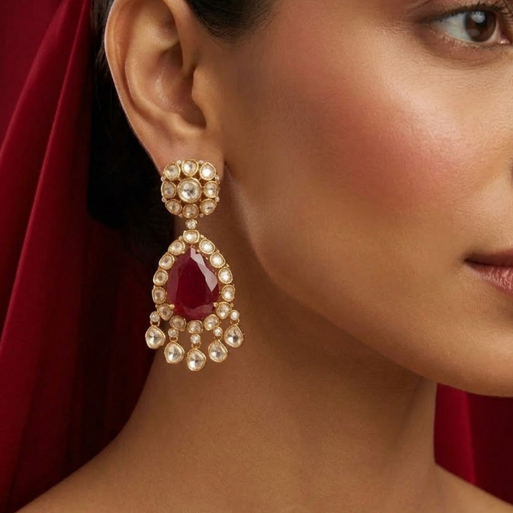 Original 22C Goldplating With High Premium Ruby Doublet