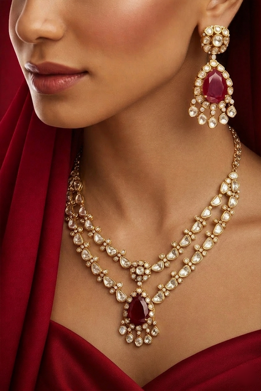 Original 22C Goldplating With High Premium Ruby Doublet