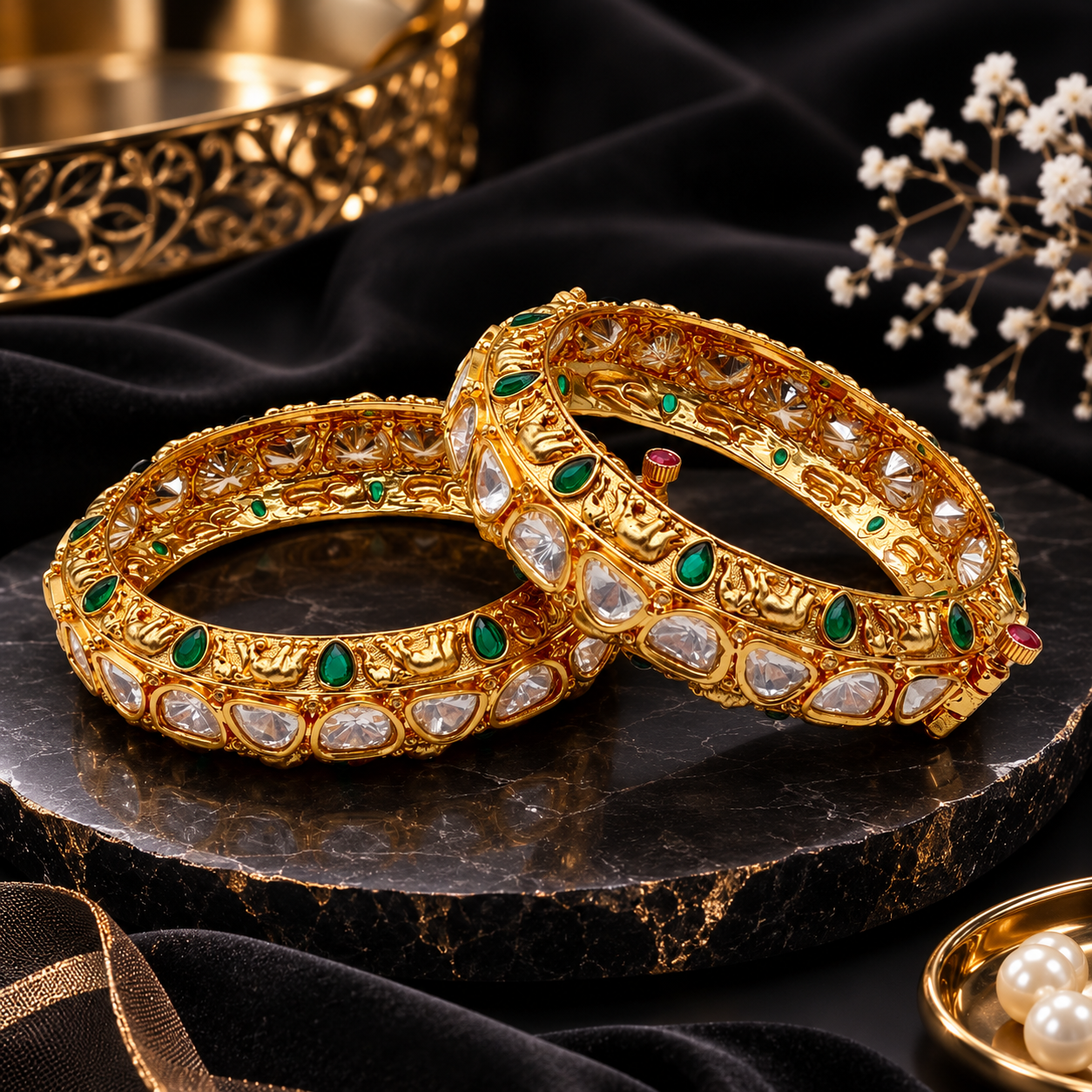 Celestia Imperial Gold Bangle
