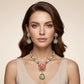 Opulent Multicolour Kundan Necklace Set