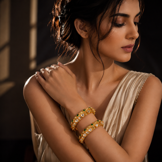 Celestia Imperial Gold Bangle