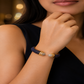 Azure Royale Heritage Cuff Bracelet