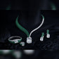 Emerald Cascade Royale Jewelry Set